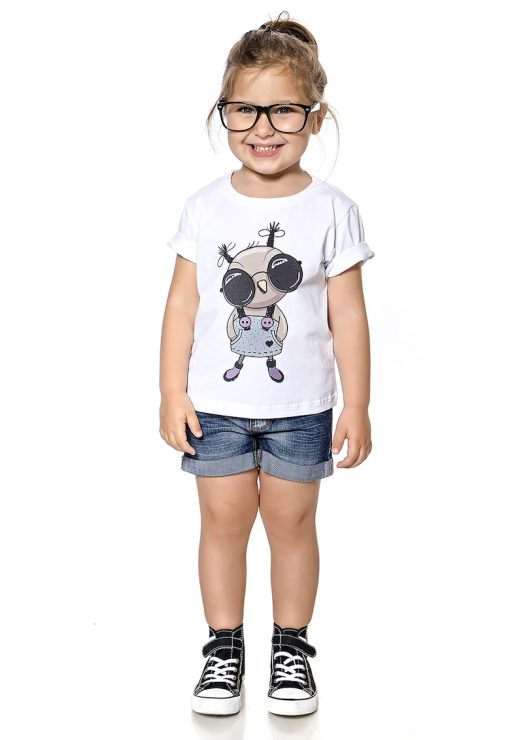 Tricou cu imprimeu grafic-FETE-