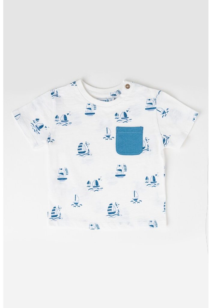 Tricou cu imprimeu grafic-BAIETI-IMBRACAMINTE/Tricouri si maiouri