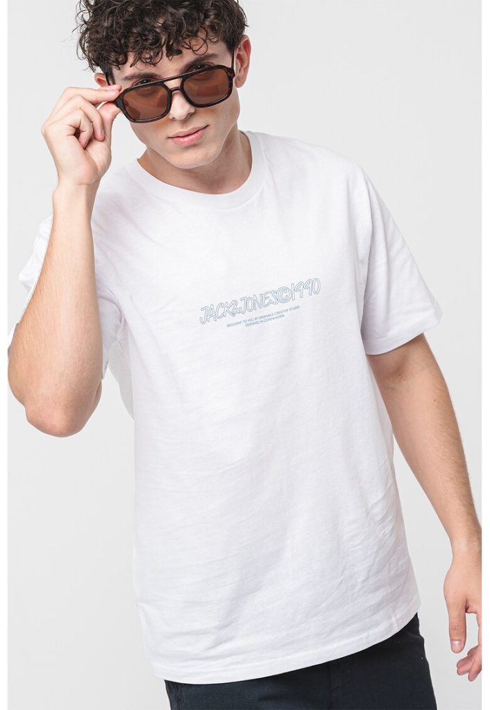 Tricou cu imprimeu logo-BARBATI-IMBRACAMINTE/Tricouri si maiouri