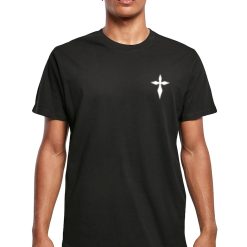 Tricou cu imprimeu pe partea din spate-BARBATI-
