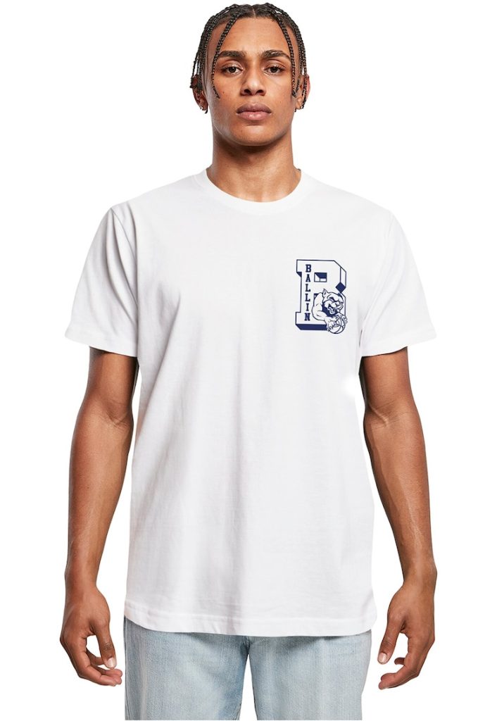 Tricou cu imprimeu pe partea din spate-BARBATI-