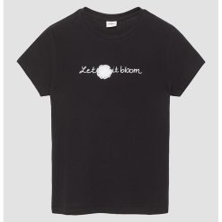 Tricou cu imprimeu text-FETE-IMBRACAMINTE/Tricouri si maiouri