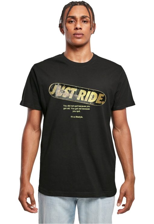 Tricou cu imprimeu text-BARBATI-