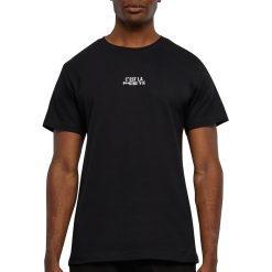 Tricou cu imprimeu text discret-BARBATI-