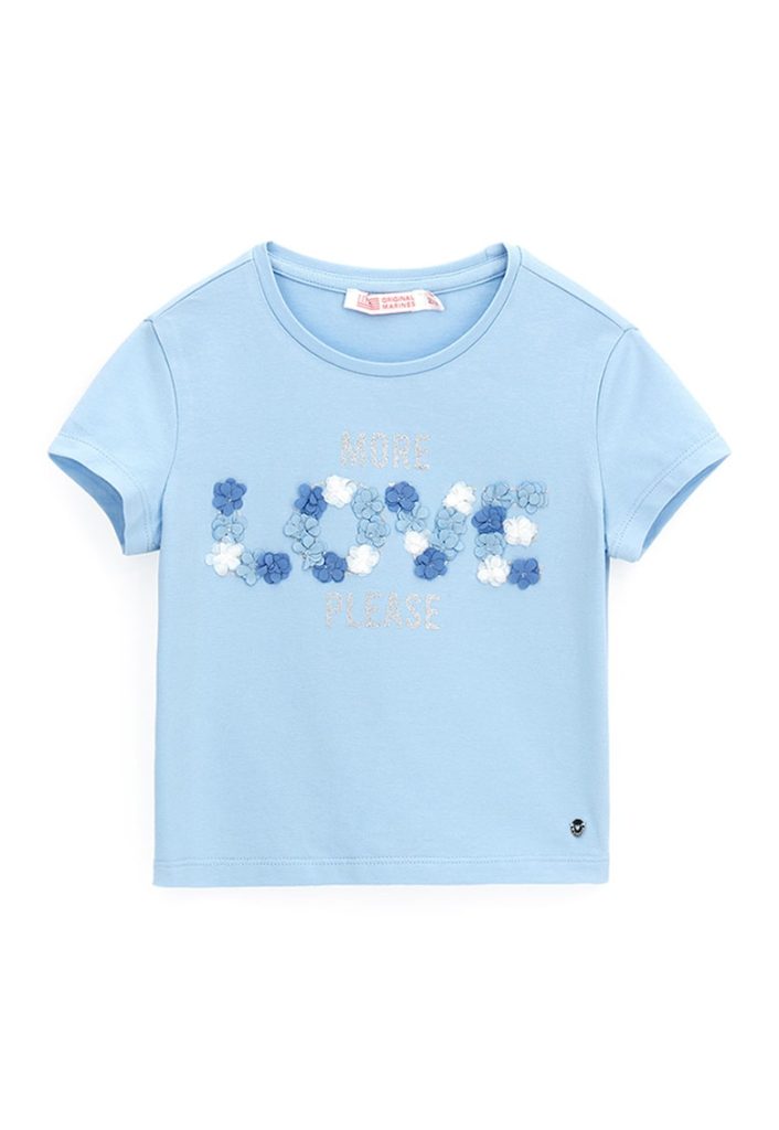 Tricou cu text 3D-FETE-IMBRACAMINTE/Tricouri si maiouri