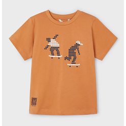 Tricou cu volane si decolteu la baza gatului-BAIETI-IMBRACAMINTE/Tricouri si maiouri