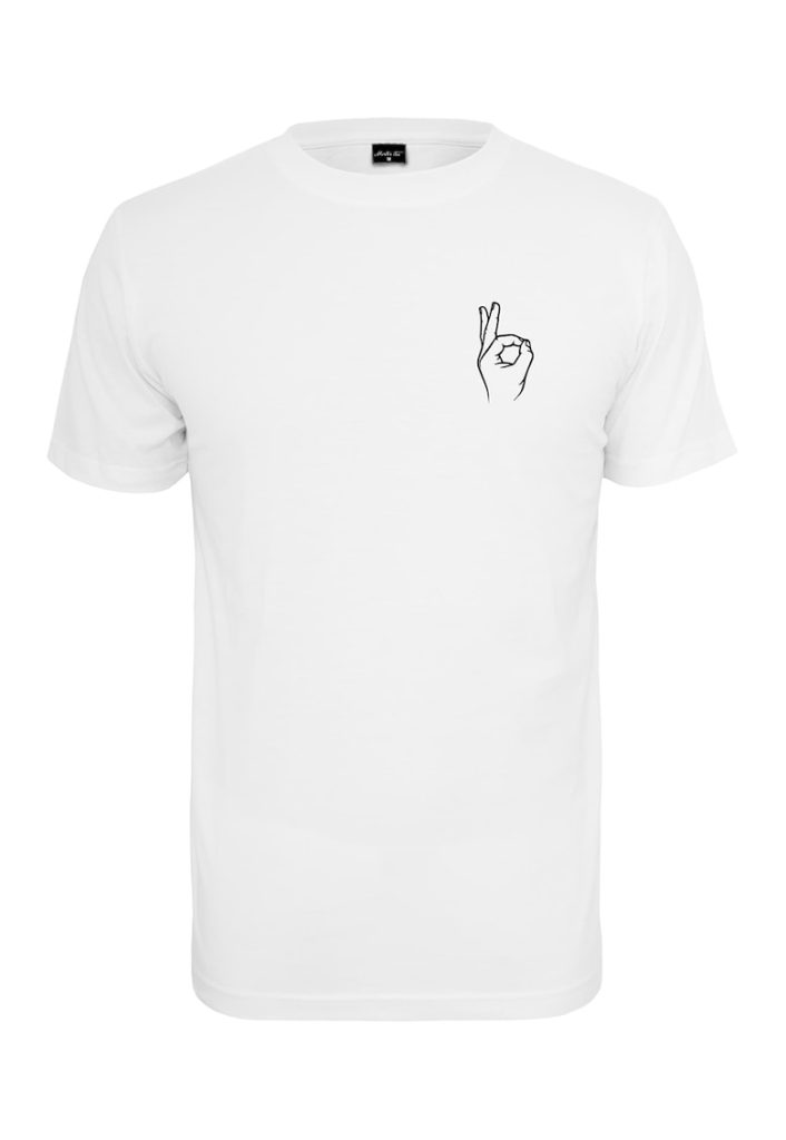 Tricou de bumbac cu decolteu la baza gatului-FEMEI-