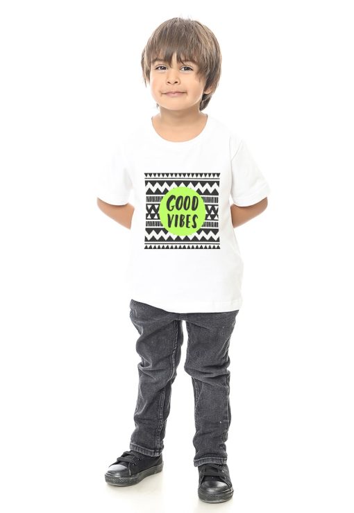Tricou de bumbac cu imprimeu-FETE-