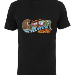 Tricou de bumbac cu imprimeu California-FEMEI-