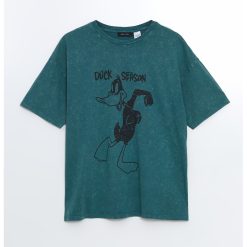 Tricou de bumbac cu imprimeu Daffy Duck-FEMEI-IMBRACAMINTE/Tricouri si maiouri