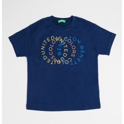 Tricou de bumbac cu imprimeu logo-BAIETI-IMBRACAMINTE/Tricouri si maiouri