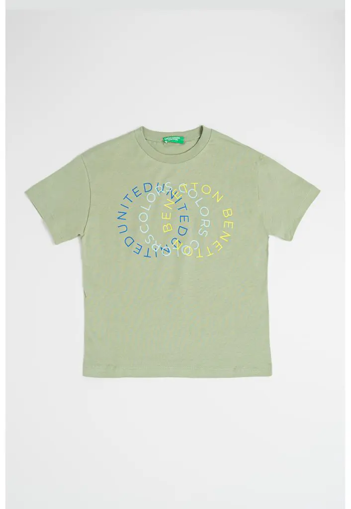Tricou de bumbac cu imprimeu logo-BAIETI-IMBRACAMINTE/Tricouri si maiouri