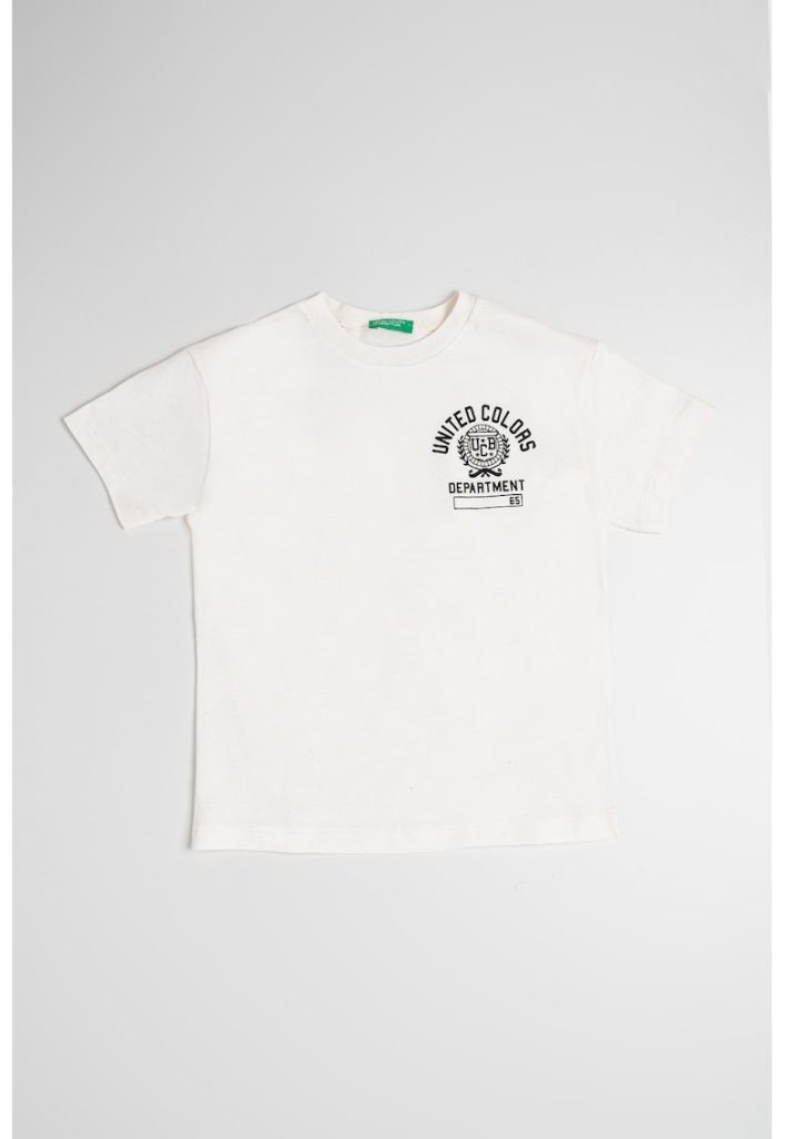 Tricou de bumbac cu imprimeu logo-BAIETI-IMBRACAMINTE/Tricouri si maiouri