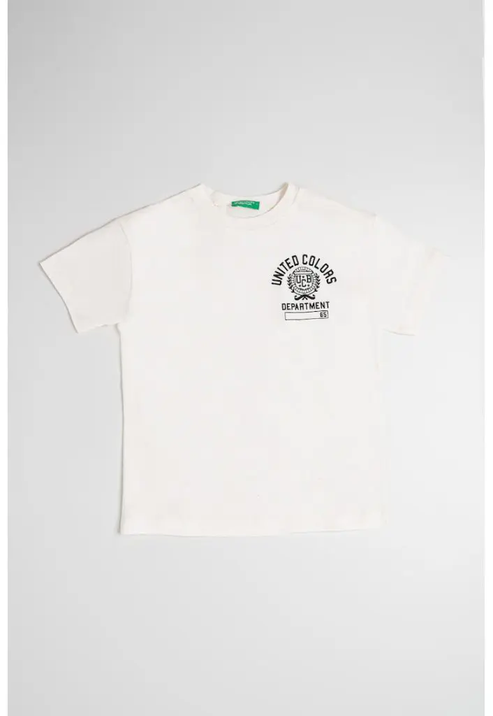 Tricou de bumbac cu imprimeu logo-BAIETI-IMBRACAMINTE/Tricouri si maiouri