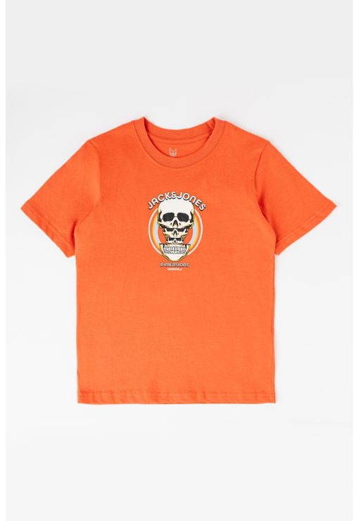 Tricou de bumbac cu model grafic-BAIETI-IMBRACAMINTE/Tricouri si maiouri