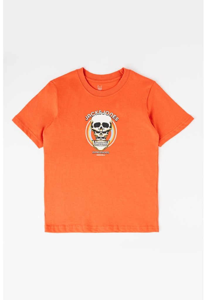 Tricou de bumbac cu model grafic-BAIETI-IMBRACAMINTE/Tricouri si maiouri