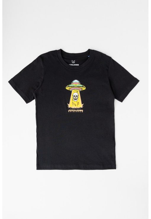 Tricou de bumbac cu model grafic-BAIETI-IMBRACAMINTE/Tricouri si maiouri