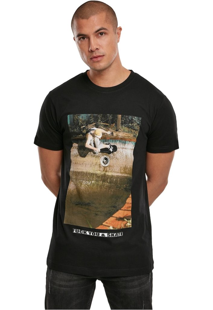Tricou din bumbac cu imprimeu foto-BARBATI-