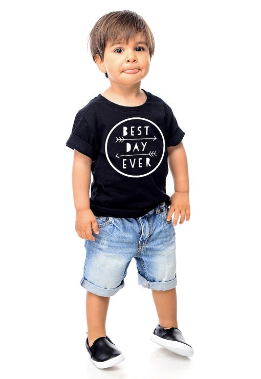 Tricou din bumbac cu imprimeu text-FETE-