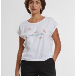 Tricou lejer din bumbac-FEMEI-