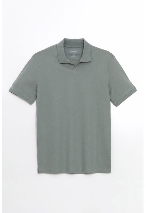 Tricou polo din bumbac-BARBATI-IMBRACAMINTE/Tricouri si maiouri