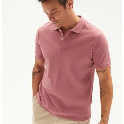 Tricou polo din bumbac pique-BARBATI-