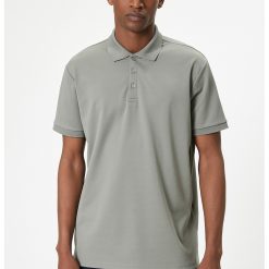 Tricou polo slim fit-BARBATI-