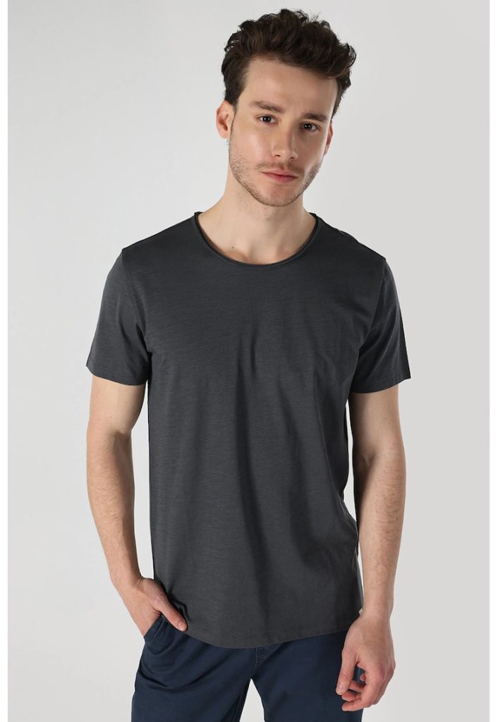 Tricou regular fit de bumbac-BARBATI-