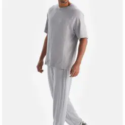 Tricou uni cu maneci raglan-BARBATI-IMBRACAMINTE/Tricouri si maiouri