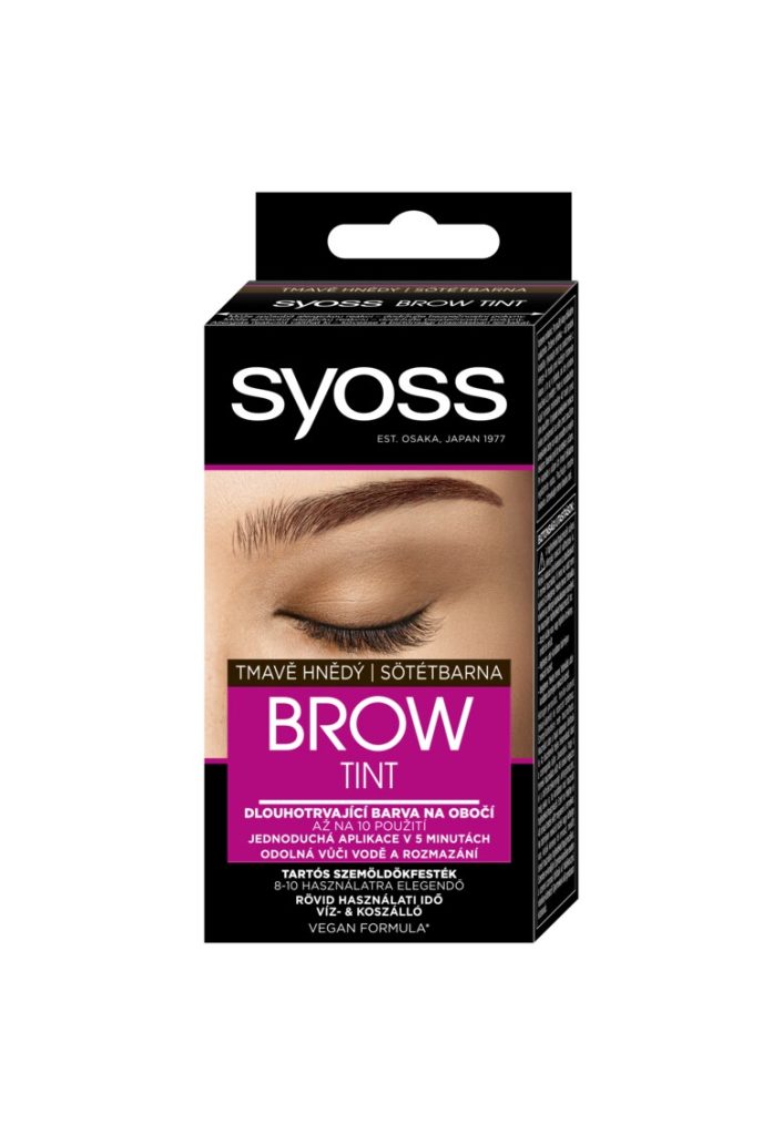 Vopsea pentru sprancene  Brow Tint - Maro Inchis - rezistenta la apa si la stergere - formula vegana - 10 ml-FEMEI-