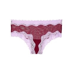 Vs tease mesh cheeky panties with lace s-Imbracaminte-Lenjerie intima