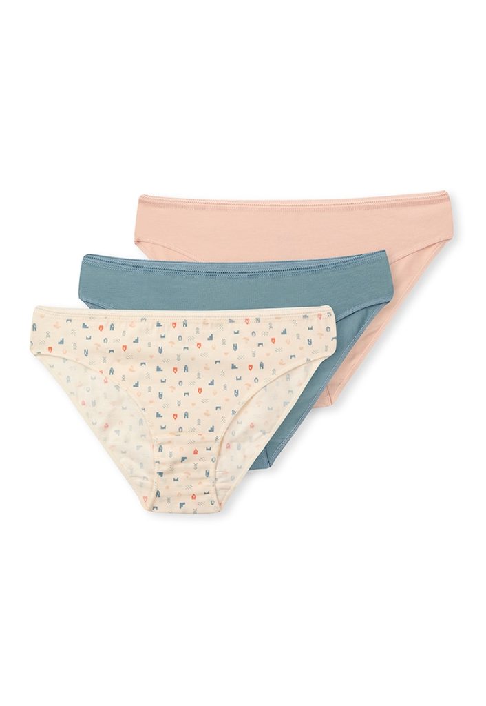 set de chiloti din amestec de bumbac - 3 perechi-FEMEI-IMBRACAMINTE/Lenjerie intima