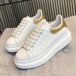 Adidasi barbati casual albi cu auriu VIP ZR A2906 T53-3-Incaltaminte > Adidasi barbati