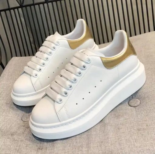 Adidasi barbati casual albi cu auriu VIP ZR A2906 T53-3-Incaltaminte > Adidasi barbati