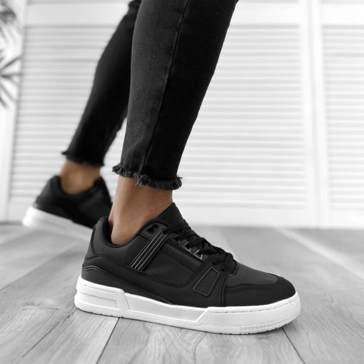 Adidasi barbati casual negri 071-Incaltaminte > Adidasi barbati