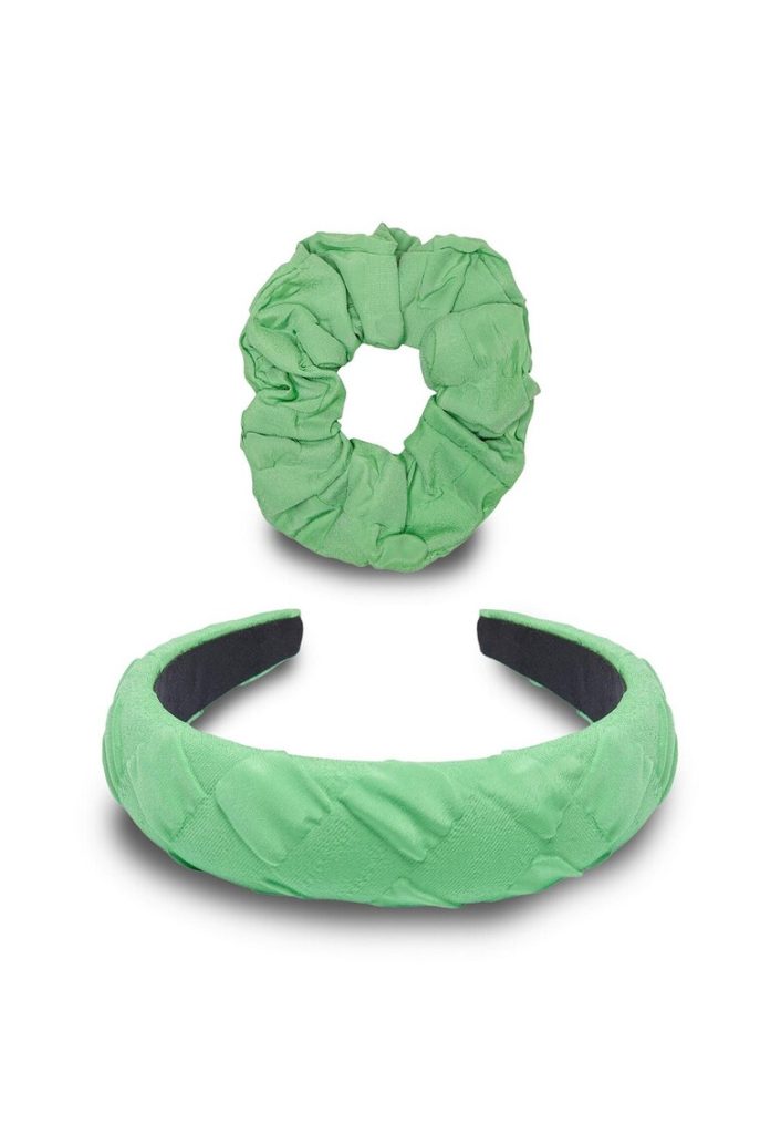 Bentita pentru par -  Textil - Verde-FEMEI/GENTI SI ACCESORII/Palarii