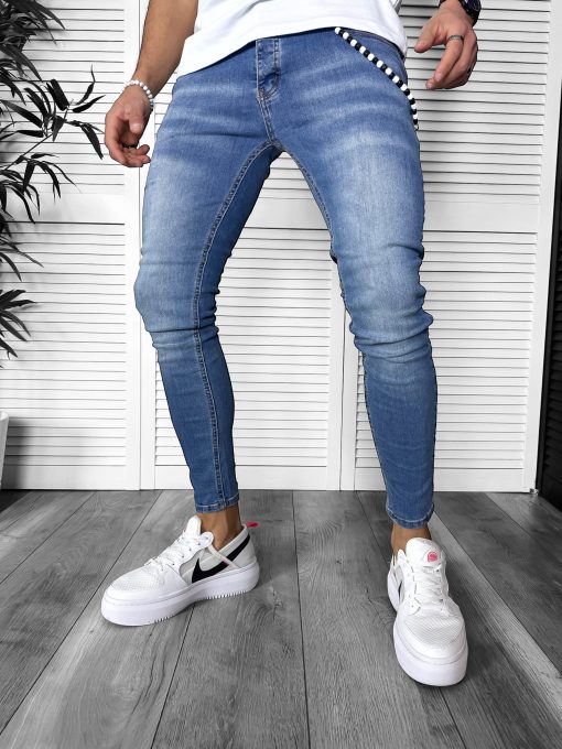 Blugi barbati conici 078 G5-3-Blugi barbati