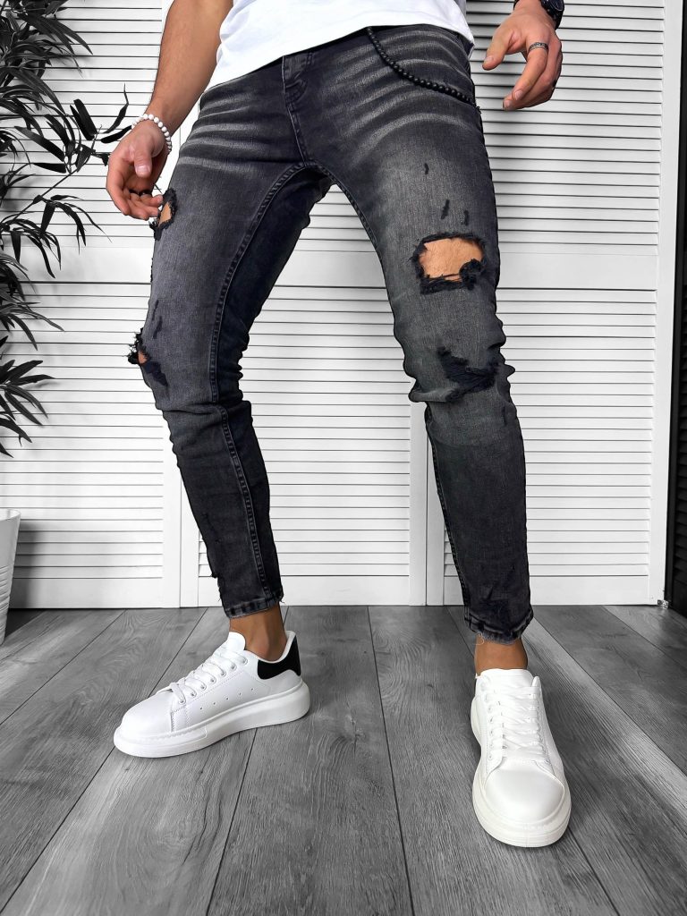 Blugi barbati conici 61221 G6-2-Blugi barbati