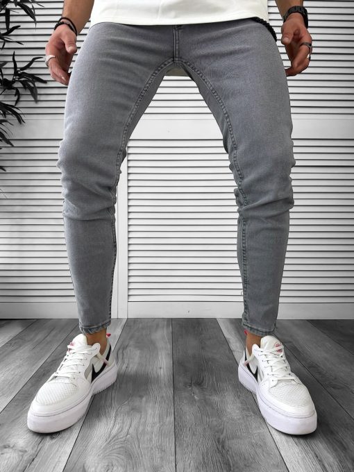 Blugi barbati conici 6202 H6-6-Blugi barbati