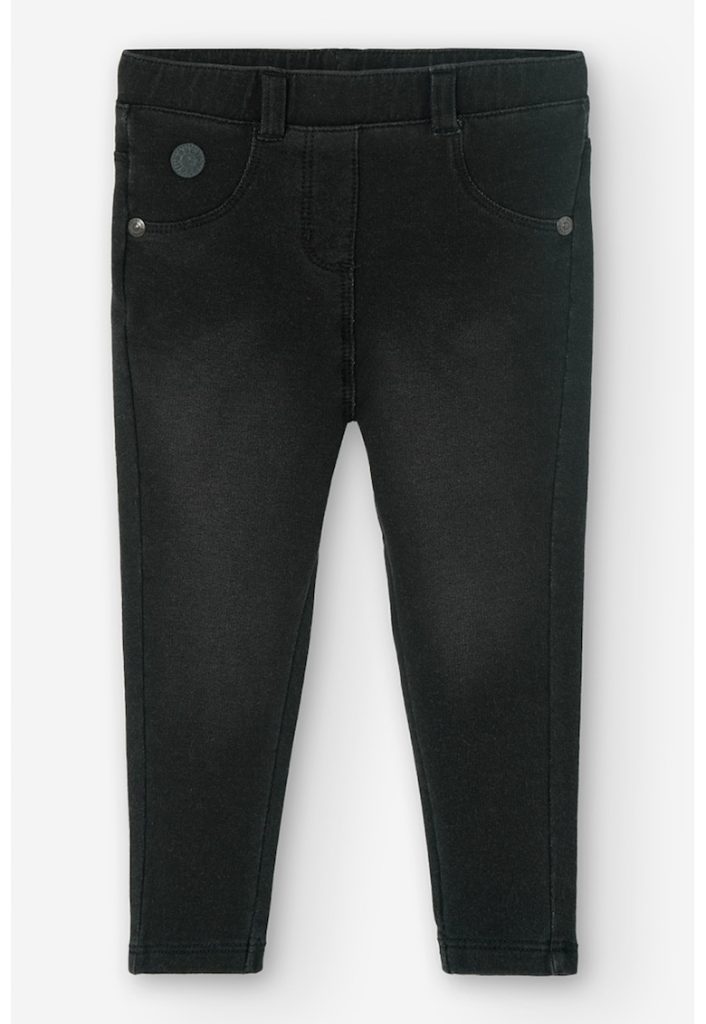 Blugi slim fit cu banda elastica in talie-FETE/IMBRACAMINTE/Blugi-IMBRACAMINTE/Blugi