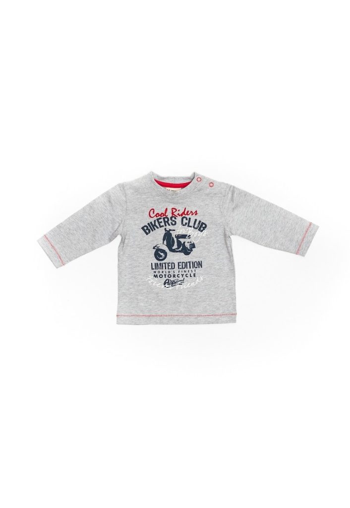Bluza - baieti -  Bikers C club - gri - 20530 - Gri --BAIETI/IMBRACAMINTE/Bluze-IMBRACAMINTE/Bluze