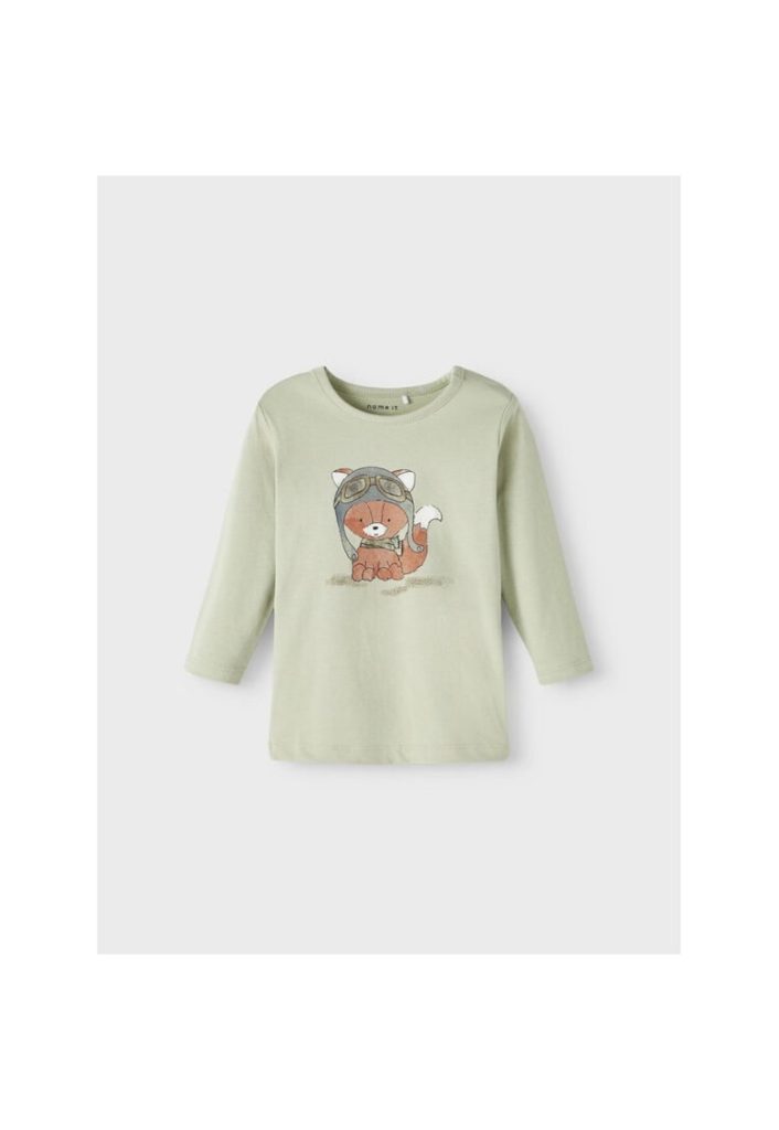 Bluza copii -  32213 - Verde - Bumbac-FETE/IMBRACAMINTE/Bluze-IMBRACAMINTE/Bluze