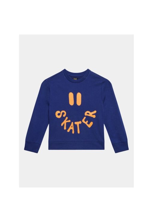 Bluza copii -  323080 - Albastru - Bumbac --FETE/IMBRACAMINTE/Bluze-IMBRACAMINTE/Bluze
