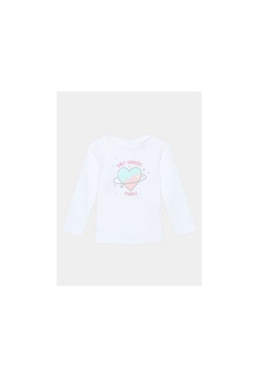 Bluza copii -  323202 - Alb - Bumbac --FETE/IMBRACAMINTE/Bluze-IMBRACAMINTE/Bluze