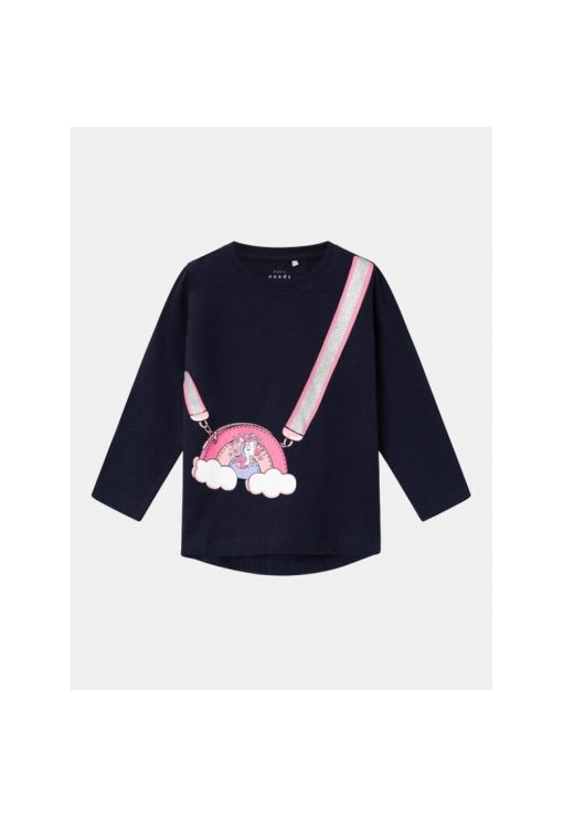 Bluza copii -  360023 - Bleumarin - Bumbac --FETE/IMBRACAMINTE/Bluze-IMBRACAMINTE/Bluze