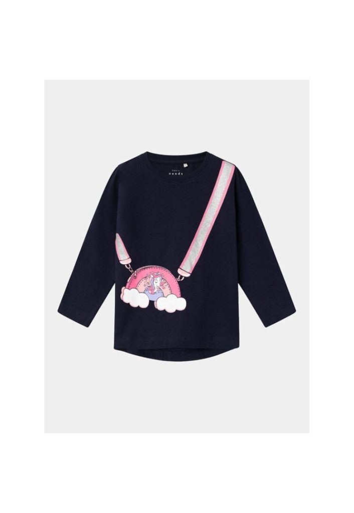 Bluza copii -  360023 - Bleumarin - Bumbac --FETE/IMBRACAMINTE/Bluze-IMBRACAMINTE/Bluze