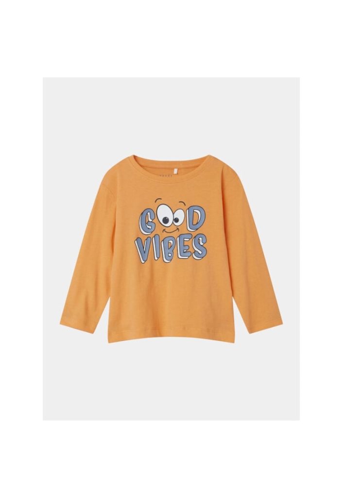 Bluza copii -  360030 - Portocaliu - Bumbac-FETE/IMBRACAMINTE/Bluze-IMBRACAMINTE/Bluze