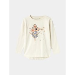 Bluza copii -  360139 - Ecru - Bumbac --FETE/IMBRACAMINTE/Bluze-IMBRACAMINTE/Bluze
