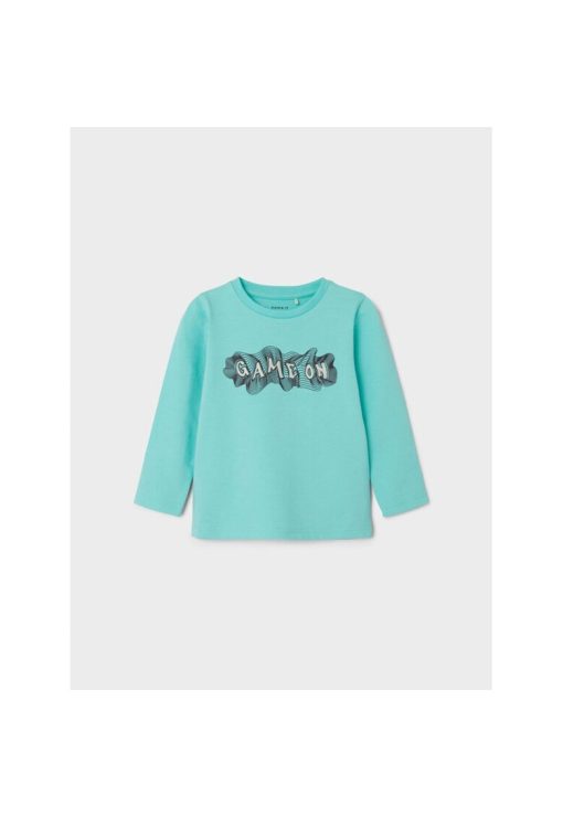 Bluza copii -  361266 - Turcoaz - Bumbac-FETE/IMBRACAMINTE/Bluze-IMBRACAMINTE/Bluze