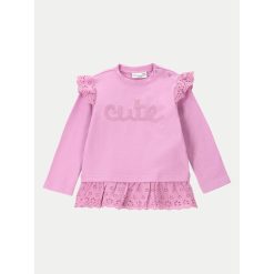 Bluza copii -  48197 - Roz - Bumbac-FETE/IMBRACAMINTE/Bluze-IMBRACAMINTE/Bluze